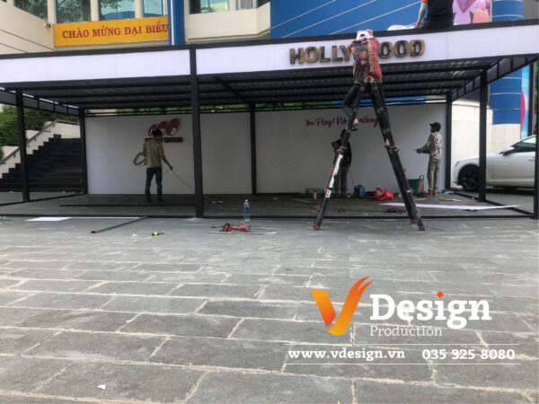 B7-07 Thiết Kế & Gia Công Booth Quảng Cáo Chuyên Nghiệp - Giá Tốt, Bền Đẹp