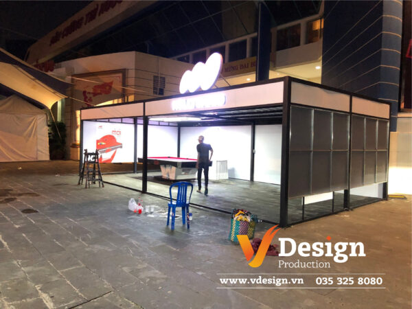 B9-09 Thiết Kế & Gia Công Booth Quảng Cáo Chuyên Nghiệp - Giá Tốt, Bền Đẹp